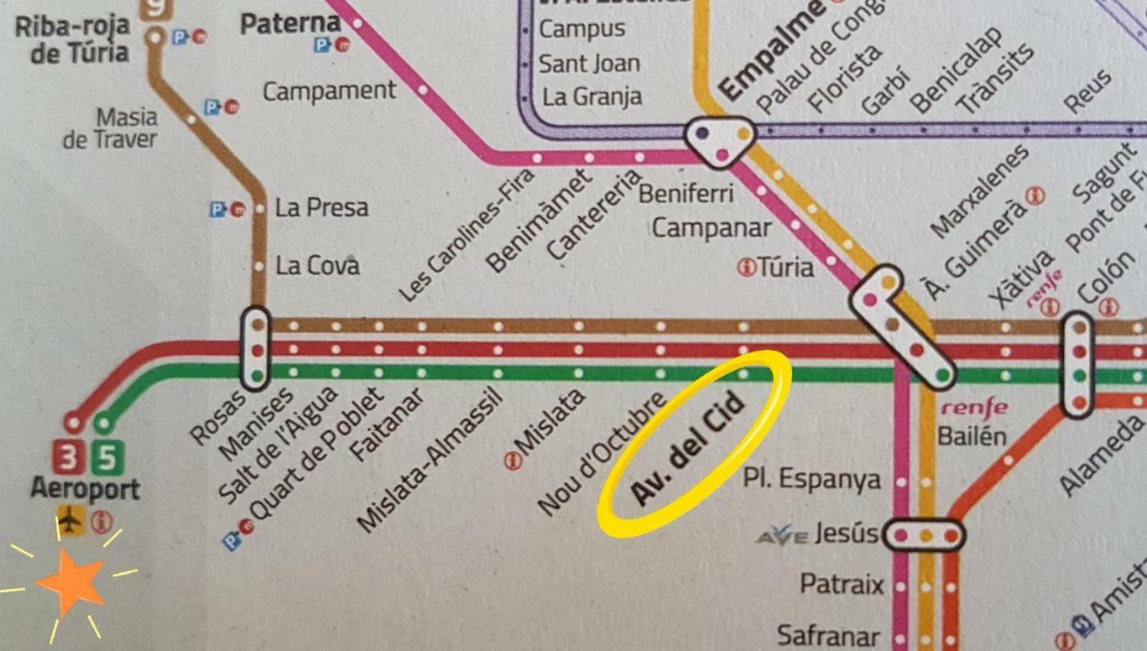 Bianca Apartman Valencia Kültér fotó